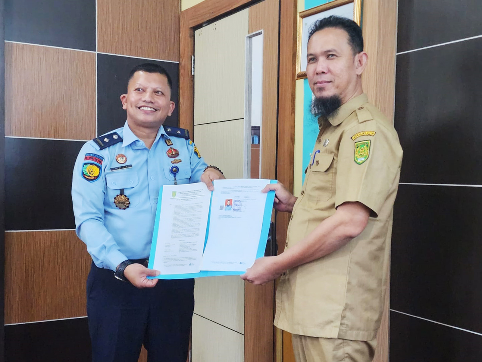 PENYERAHAN IZIN KLINIK PRATAMA RAWAT JALAN LAPAS KELAS II A TEMBILAHAN