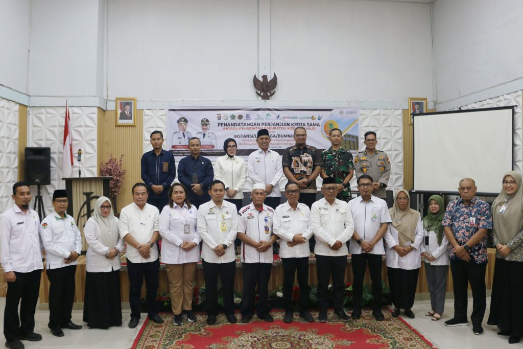 PENANDATANGANAN PERJANJIAN KERJASAMA PENYELENGGARAAN MPP KABUPATEN INDRAGIRI HILIR